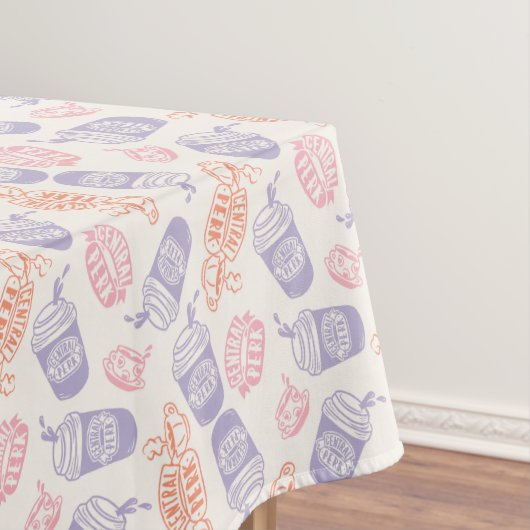 FRIENDS™ | Pastel Central Perk Patroon Tafelkleed (Voorbeeld)