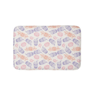 FRIENDS™ Pastel Central Perk Pattern Badmat