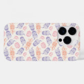 FRIENDS™ | Pastel Central Perk Pattern Case-Mate iPhone Case (Achterkant (horizontaal))