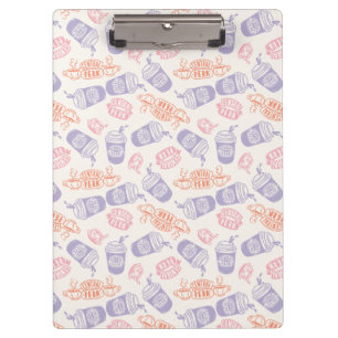 FRIENDS™   Pastel Central Perk Pattern Klembord