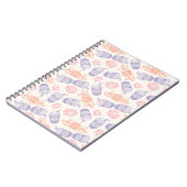 FRIENDS™ | Pastel Central Perk Pattern Notitieboek (Linkerzijde)
