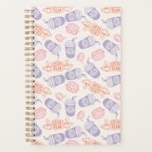FRIENDS™ | Pastel Central Perk Pattern Planner (Voorkant)
