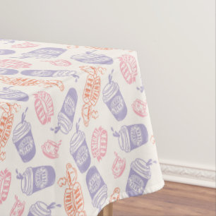FRIENDS™ Pastel Central Perk Pattern Tafelkleed