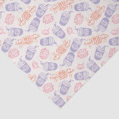 FRIENDS™ | Pastel Central Perk Pattern Tissuepapier (Detail)