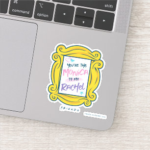 FRIENDS™ Peephole  Jij bent de Monica tegen mijn Sticker