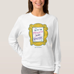 FRIENDS™ Peephole  Jij bent de Monica tegen mijn T-shirt