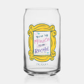 FRIENDS™ Peephole | Jij bent de Monica voor mijn R Blikvorm Glas (Achterkant)