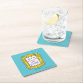 FRIENDS™ Peephole | Jij bent de Monica voor mijn R Kartonnen Onderzetters (Insitu)