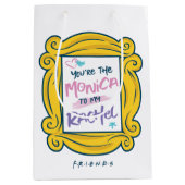 FRIENDS™ Peephole | Jij bent de Monica voor mijn R Medium Cadeauzakje (Voorkant)