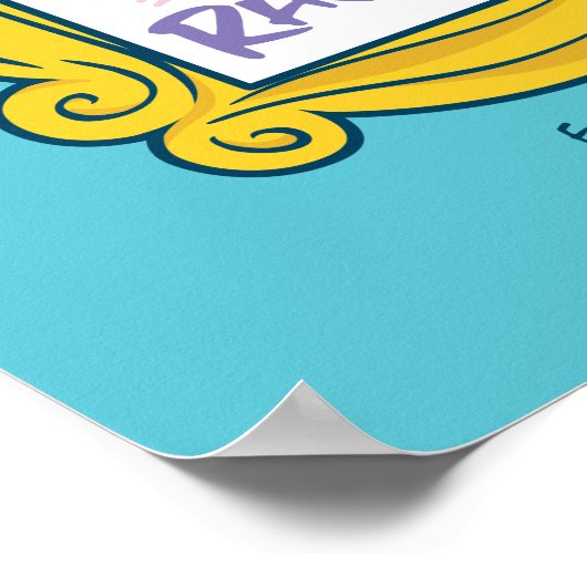 FRIENDS™ Peephole | Jij bent de Monica voor mijn R Poster (Hoek)