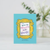 FRIENDS™ Peephole | Jij bent de Monica voor mijn R Uitnodiging Briefkaart (Staand voorkant)