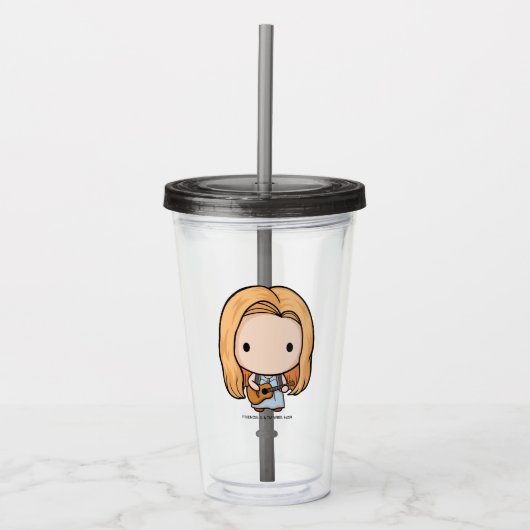 FRIENDS™ | Phoebe Chibi Acryl Drinkbeker (Voorkant)