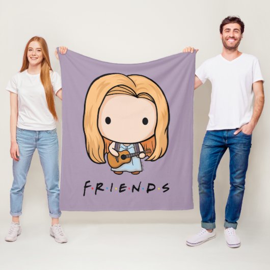 FRIENDS™ | Phoebe Chibi Fleece Deken (In situ)