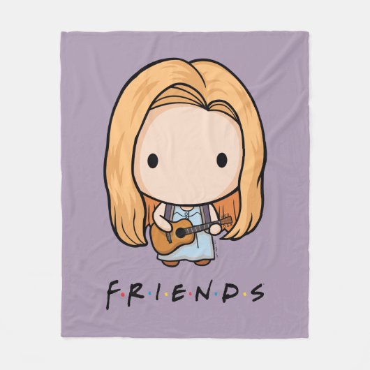 FRIENDS™ | Phoebe Chibi Fleece Deken (Voorkant)