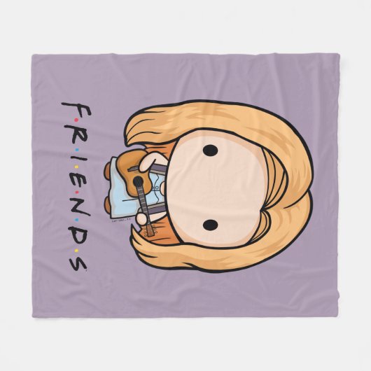 FRIENDS™ | Phoebe Chibi Fleece Deken (Voorkant (Horizontaal))