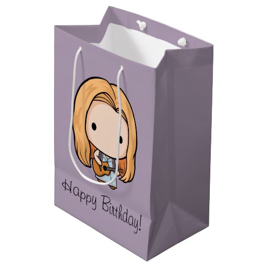 FRIENDS™ | Phoebe Chibi Medium Cadeauzakje (Voorkant Gekanteld)