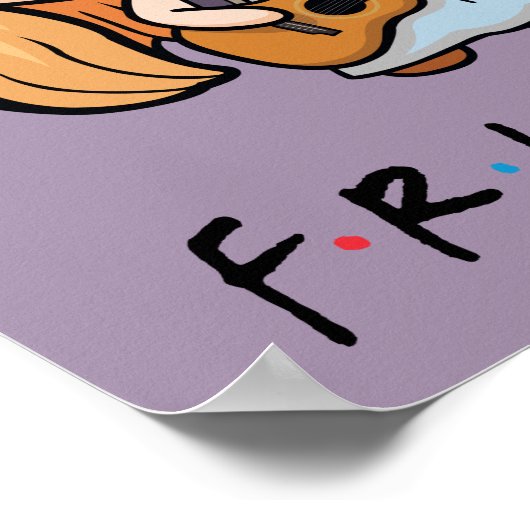 FRIENDS™ | Phoebe Chibi Poster (Hoek)