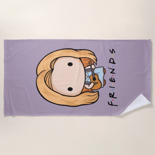 FRIENDS™ | Phoebe Chibi Strandlaken (Voorkant)