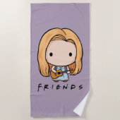 FRIENDS™ | Phoebe Chibi Strandlaken (Voorkant)