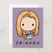 FRIENDS™ | Phoebe Chibi Uitnodiging Briefkaart (Voorkant / Achterkant)