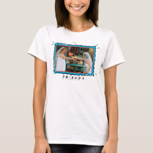 FRIENDS™   Phoebe en Monica in Weddenschappen T-shirt