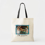 FRIENDS™ | Phoebe en Monica in Weddenschappen Tote Bag (Voorkant)
