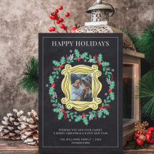 FRIENDS™ Photo Holiday kerstbord Kaart