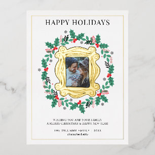 FRIENDS™ Photo Holiday Kerstmis Kaart