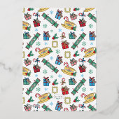 FRIENDS™ Photo Holiday Kerstmis Kaart (Achterkant)