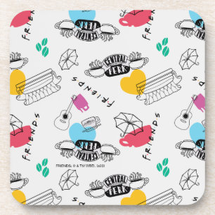 FRIENDS™   Pictogrampatroon Bier Onderzetter