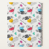 FRIENDS™ | Pictogrampatroon Planner (Achterkant)