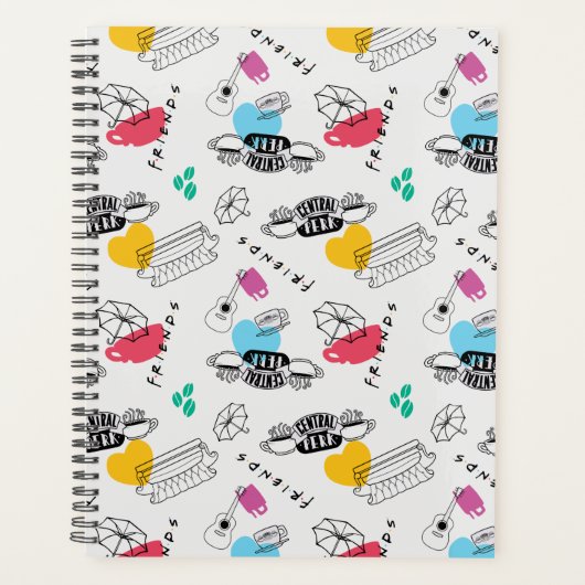 FRIENDS™ | Pictogrampatroon Planner (Voorkant)