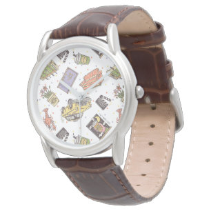 FRIENDS™   Pictogrampatroon Polka Dot Horloge