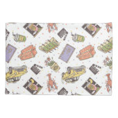 FRIENDS™ | Pictogrampatroon Polka Dot Kussensloop (Achterkant)