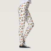 FRIENDS™ | Pictogrampatroon Polka Dot Leggings (Rechts)