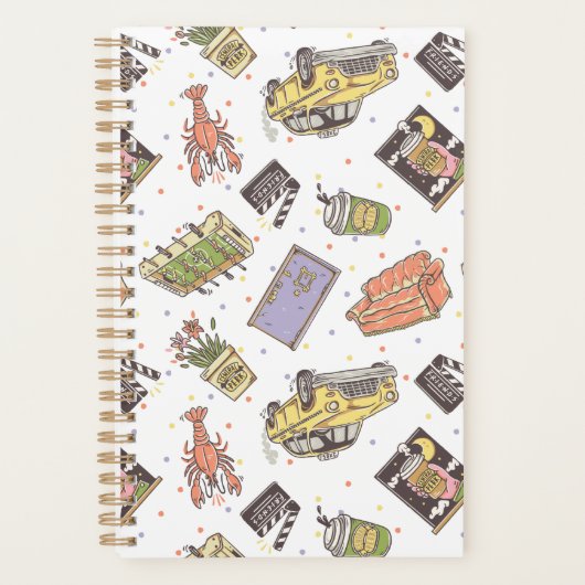 FRIENDS™ | Pictogrampatroon Polka Dot Planner (Voorkant)
