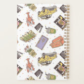 FRIENDS™ | Pictogrampatroon Polka Dot Planner (Achterkant)