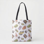 FRIENDS™ | Pictogrampatroon Polka Dot Tote Bag (Voorkant)
