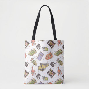 FRIENDS™ Pictogrampatroon Polka Dot Tote Bag