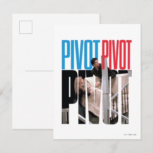 FRIENDS™ | PIVOT-quote Briefkaart (Voorkant / Achterkant)