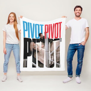 FRIENDS™   PIVOT-quote Fleece Deken