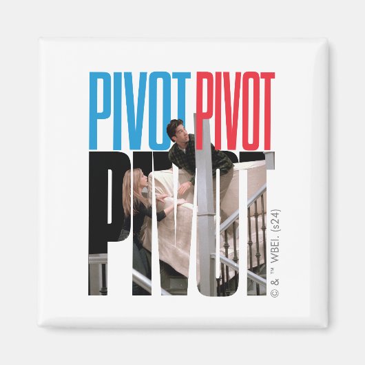 FRIENDS™ | PIVOT-quote Magneet (Voorkant)