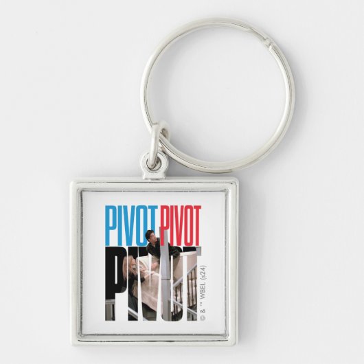 FRIENDS™ | PIVOT-quote Sleutelhanger (Voorkant)