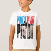 FRIENDS™ | PIVOT-quote T-shirt (Voorkant)