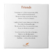 Friends Poem Tegeltje (Voorkant)