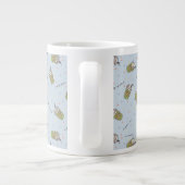 FRIENDS™ | Polka Dot Central Perk Pattern Grote Koffiekop (Achterkant)