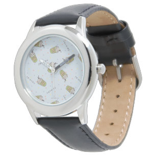 FRIENDS™   Polka Dot Central Perk Pattern Horloge