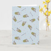 FRIENDS™ | Polka Dot Central Perk Pattern Kaart (Gele Bloem)