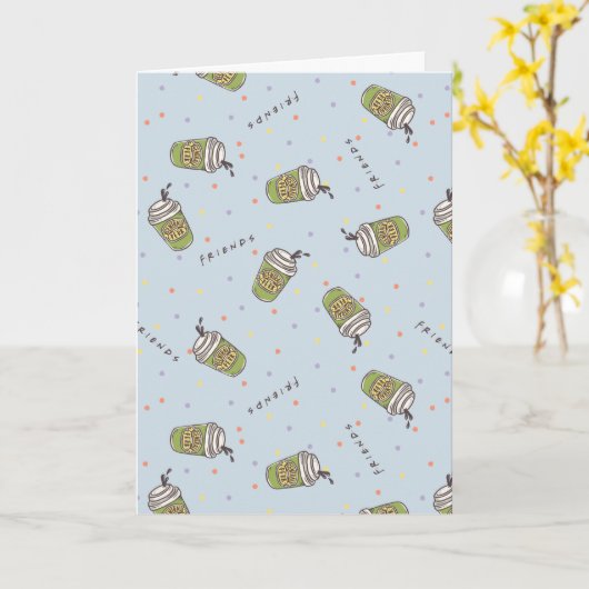 FRIENDS™ | Polka Dot Central Perk Pattern Kaart (Gele Bloem)