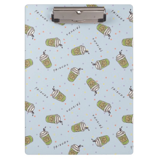 FRIENDS™ | Polka Dot Central Perk Pattern Klembord (Voorkant)